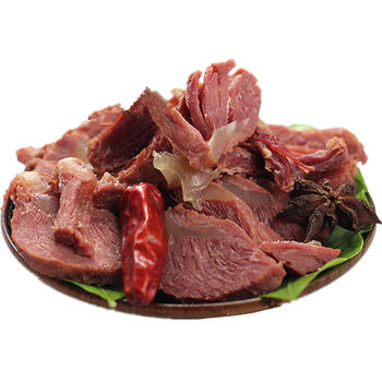Henan Specialty Mingzheng Halal Five-Spice Yellow Beef Sauce Braised Beef Vacuum Fresh Beef Jerky Slices 250