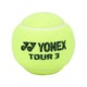 yonex Yonex Tennis Tour ການຝຶກອົບຮົມແບບມືອາຊີບແບບພິເສດການແຂ່ງຂັນບານຢາງຖັງ yy tennis 3 ແຄບຊູນ TR3