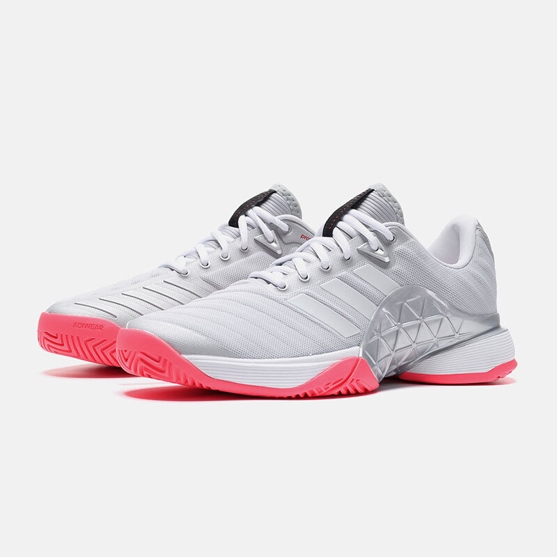 Giày tennis nữ Adidas / Adidas Barricade Giày nữ Giày lưới Úc Giày tennis AH2097 giày thể thao trẻ em