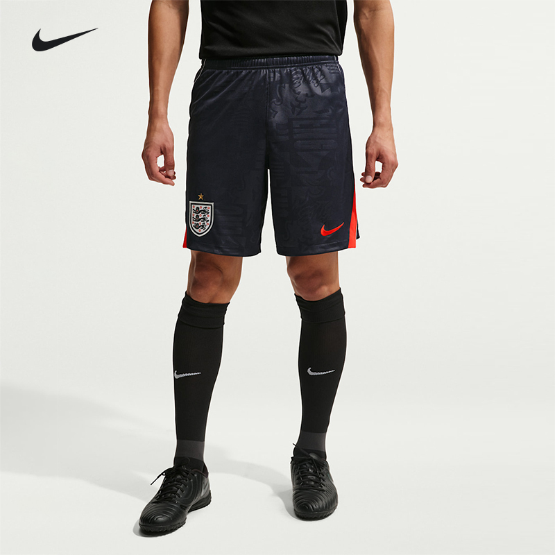Nike England Away Football Shorts 2026 World Cup Nike Fan Sports Pants for Men