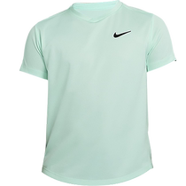 (Breaking code clearance) Nike childrens tennis short-sleeved youth tennis sports T-shirt is comfortable and breathable