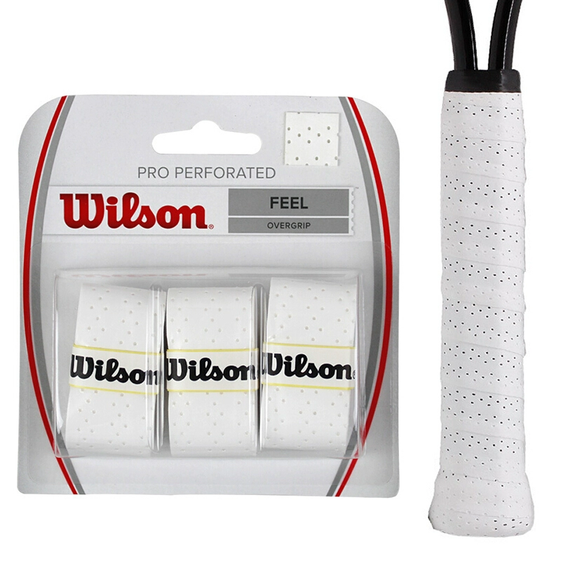 Wilson Wilhelm Federer sử dụng vợt tennis dòng Pro để thấm mồ hôi Băng tay Gel WRZ4005 WRZ4014