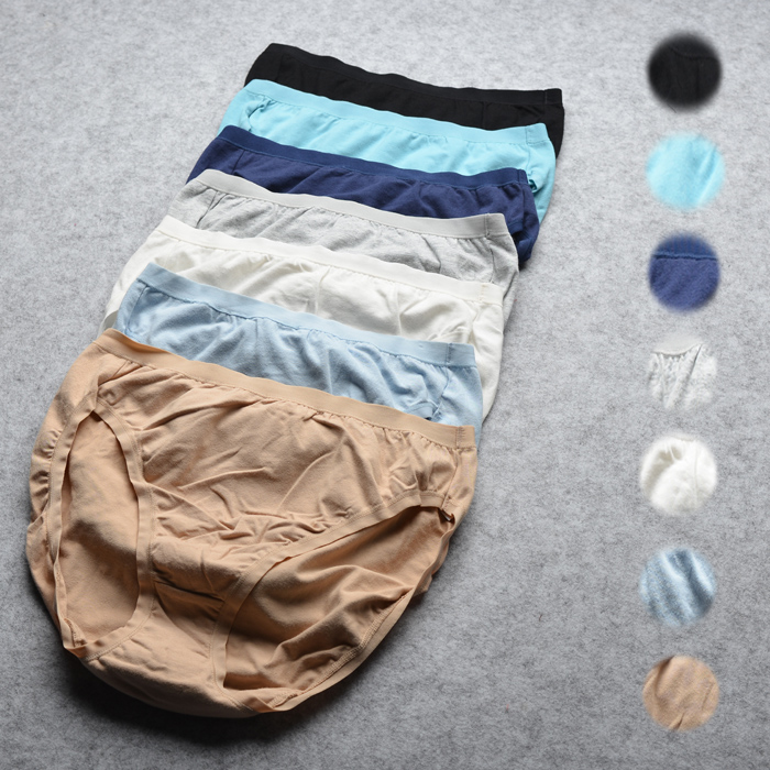 TJ12 6 bài viết Cotton thoải mái cao eo trung niên Quần bà ngoại đồ lót giá rẻ
