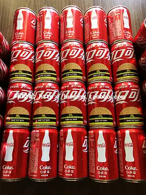 McDonald's 8 8 Membership Festival Coca-Cola Tons Toy Mini Edition Coca-Cola 200 ml