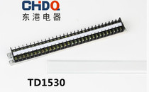 Terminal block Terminal post 30 position TD-1530 terminal block row Wire connector Connector 15A terminal block P