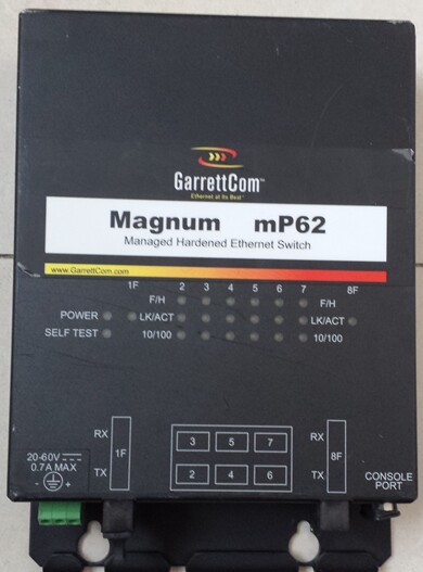 Garretto Com Magnum mP62-2MSC Ethernet switch (physical figure) 