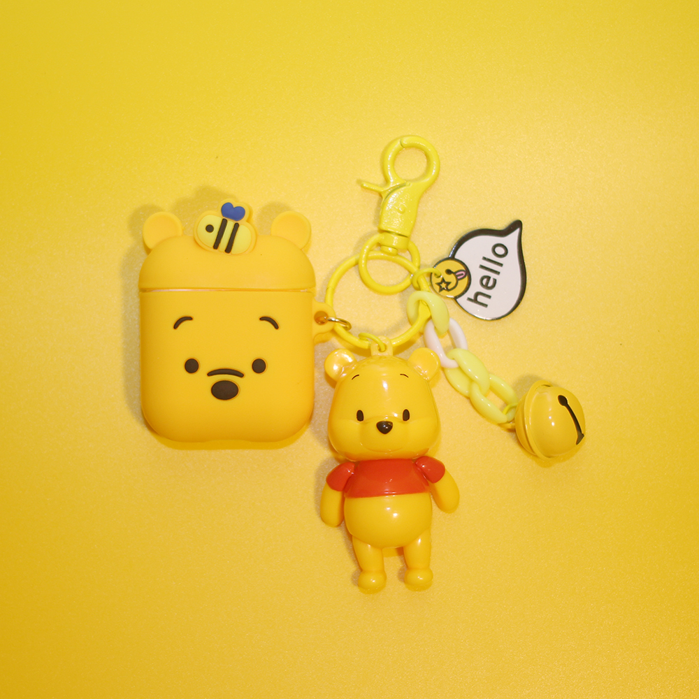 airpods3 headphone cover small bear vini 2 generation shell name start-ups k66 Bluetooth headphone protective sleeve k66pro silicone gel