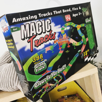 R3 export DAN electric luminous LED Racing DIY assembly track toy car gift box no