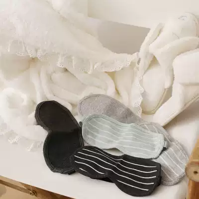 W23 export small object value feedback soft Guinea cotton Japanese shade breathable sleep flying eye mask