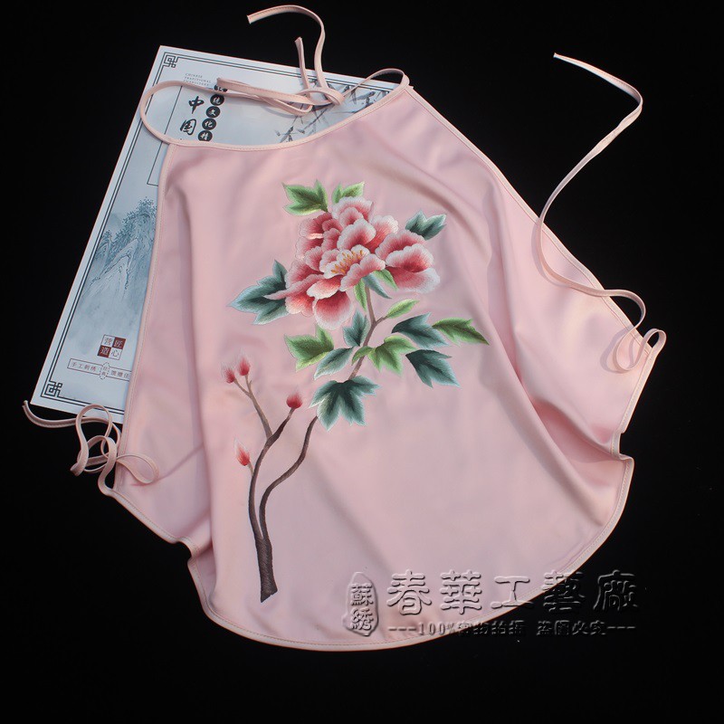 Embroidery adult belly Suzhou hand embroidered sauna silk lingerie sexy tempting to wedding famous pajamas
