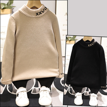 Brand childrens clothing 2020 Autumn and Winter new childrens sweater boys and girls Korean slim Joker sweater 2820
