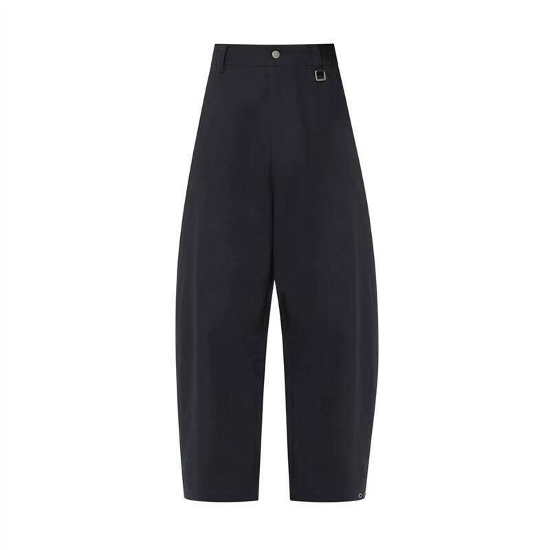 Team Wang Wang Jiaer's Same Style Choices Series Washed Scimitar Men's and Women's Casual Straight Wide-Leg Pants