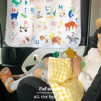Fafamarket Korea -Ульновленные ультрафиолетовые и фруктовые фрукты, детские когнитивные занавески