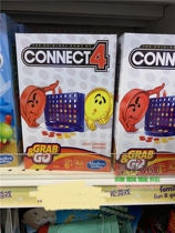 Hasbro grab go portable version of the game family party duo against 4 consecutive chess connect4