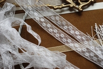 Leaves Lace French lace #268 Handmade DIY