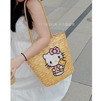 Соломинка на одно плечо Kitty на молнии 𫔀