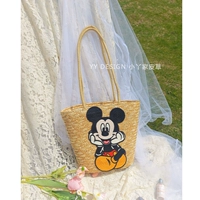 Пшеничная трубочка на одно плечо с Микки Маусом на молнии 𫔀