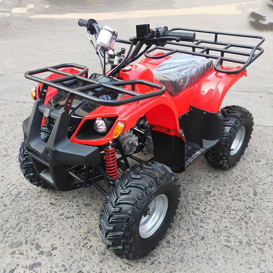 Aiweiku ATV snow beach vehicle 125cc small bull shaft drive four-wheel with tow bucket off-road motorcycle tool vehicle