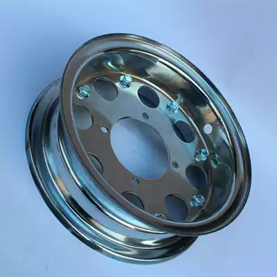 Little monkey little orangutan 8 inch wheel two-piece steel rim rim Jincheng little golden boy car rim 3 50-8 wheel accessories