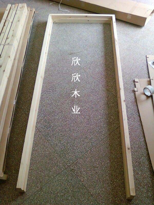 Market decoration door frame window window frame fir sylvestris pine door frame without wall small door frame old-fashioned door frame