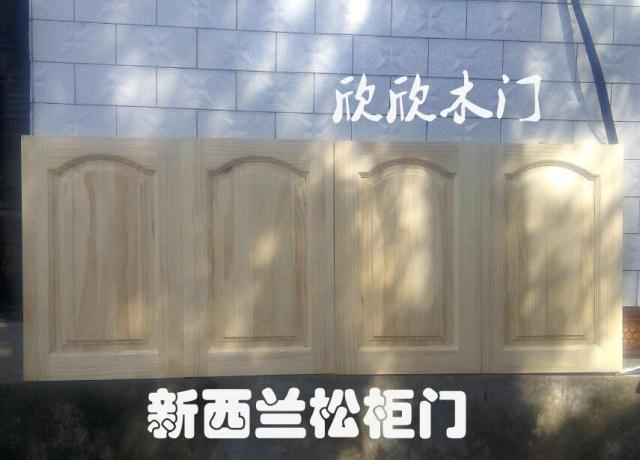 Customized New Zealand pine cabinet door shoe cabinet cabinet door wardrobe cabinet door pure solid wood cabinet door durable environmental protection pastoral style