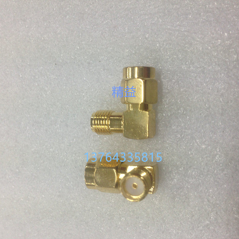 SMA-JKW antenna turning head adapter 90 degrees L head inner needle antenna adapter gold plated high quality