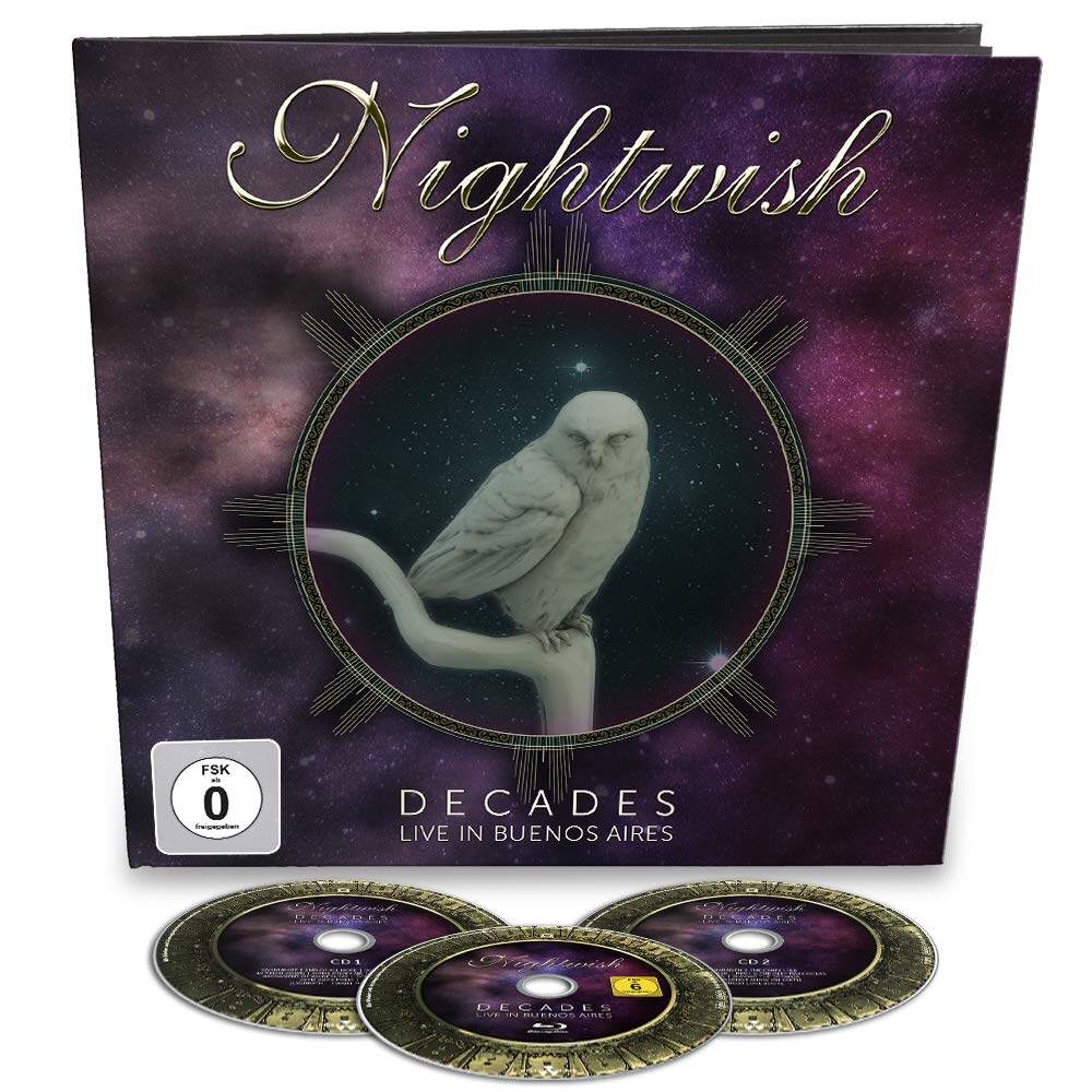 Will get to) 2CD Blu-ray Earbook Nightwish Decades Live in Buenos Aires