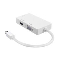 Mini displayport to HDMI lightning mini dp turn VGAdvi switching line converter three-in-one