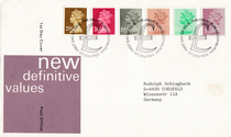 UK 1982 Machimpo low-value first day cover