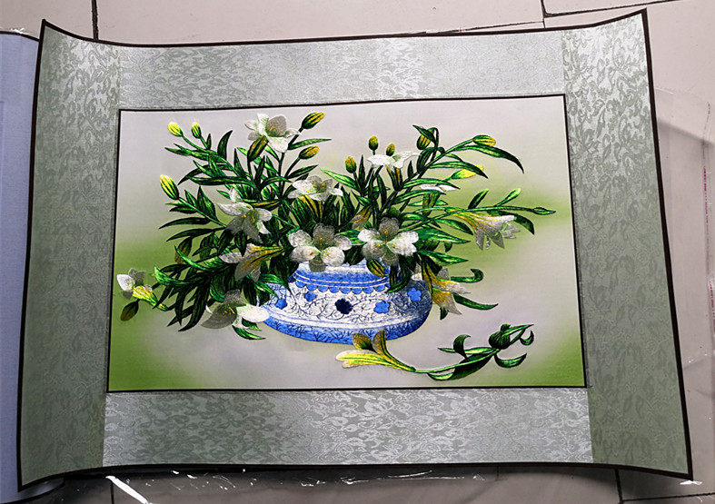 Suembroidered single-sided embroidered finished embroidered boutique living room painting bedroom decoration painting a collection of hot selling