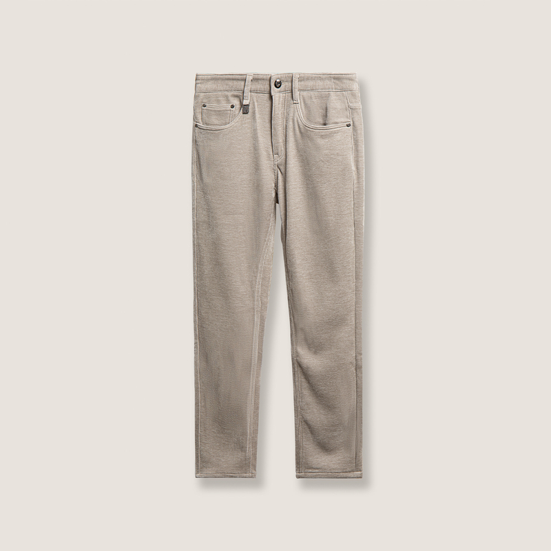 For Vip Only |   Frost-Colored Asut Dye/Jarno Mercerized Stretch Corduroy Five-Pocket Pants Aj2032
