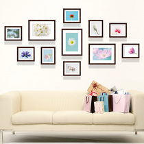11 Photo frame combinations Photo wall decoration Living room Bedroom study Wedding photo frame wall Flowers Those flowers new