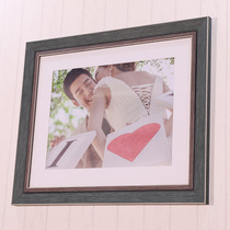 Vintage wall-mounted photo frame 8K4 open 16 inches 20 inches 24 inches A4A3 rectangular square can be printed and framed cardboard