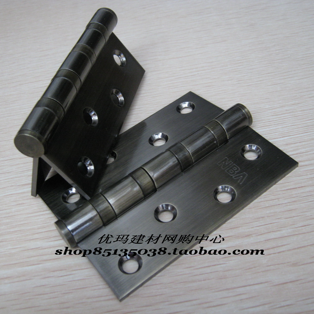 High cost - effective bronze hinge - door hinge bronze - bronze hinge - pastoral antique hinge 4 inch hinge