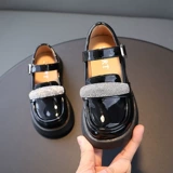 Туфли для принцессы для кожаной обуви, универсальная обувь для отдыха, осенние, подходит для подростков