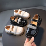 Туфли для принцессы для кожаной обуви, универсальная обувь для отдыха, осенние, подходит для подростков