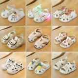 Летние сандалии для принцессы, обувь для раннего возраста, 2-7 лет, мягкая подошва