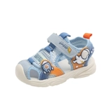 Летняя нескользящая детская сумка для мальчиков, спортивные сандалии, обувь для раннего возраста, 1-3-5 лет, мягкая подошва