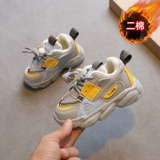 Флисовые демисезонные туфли для мальчиков, демисезонная повседневная обувь, детская спортивная обувь, 2025 года, мягкая подошва