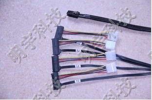 MINI one drag four SAS data connection line LSI array card private data line