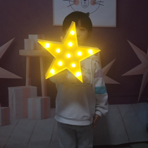 Creative Stage Performance Props Holding Stars Light Dance Performance Grand Chorus Hands to Glow Pentagram Stars