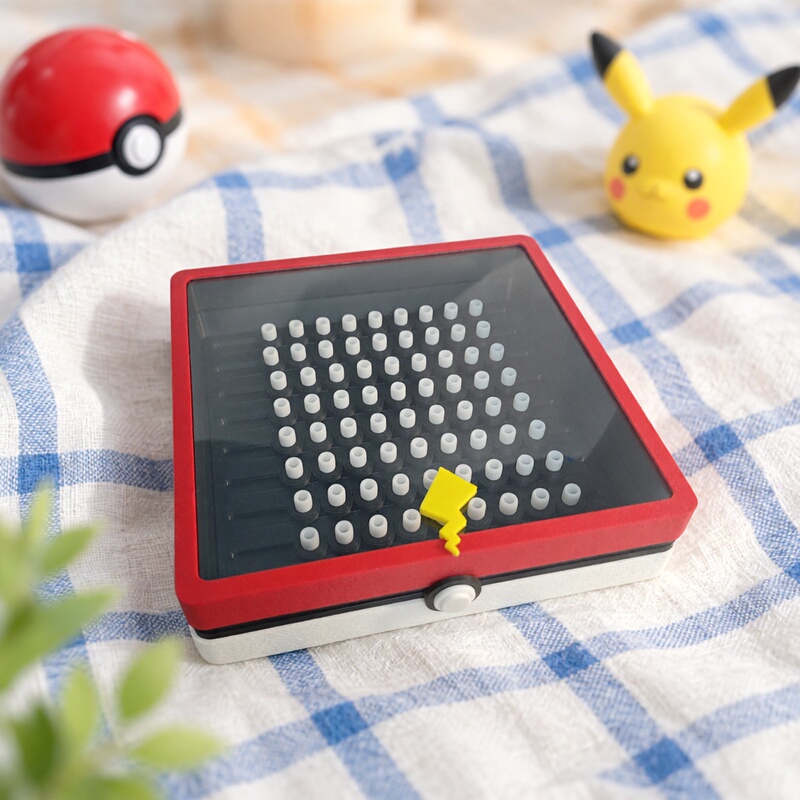 Pokémon Sliding Keycap Storage Box, Magnetic Keycap Base, Enter Key, Space Bar, High Keycap Storage