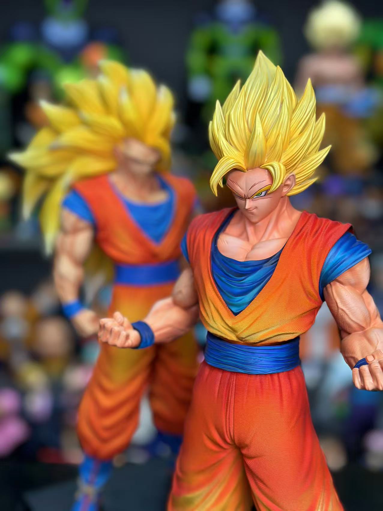XingGui Studio Dragon Ball Super Saiyan 2 Goku Resin Statue in