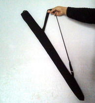 Черный длинный рукав рукава короткая палка двойная сетка рукав длинная пушка мешок с мешком