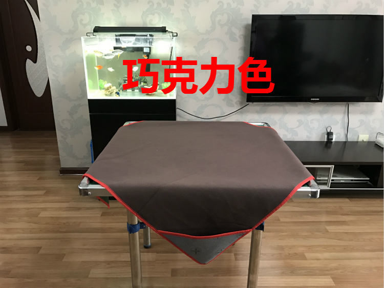 Khăn trải bàn vuông Mahjong tay nhà chơi mạt chược pad poker mạt chược chăn một mét câm im lặng đệm bàn mat - Các lớp học Mạt chược / Cờ vua / giáo dục cờ vua thủy tinh