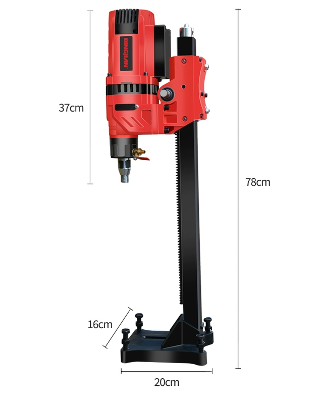Máy khoan nước Dingjian công suất cao bấm lỗ điện chuyển nước máy điều hòa không khí nước gạch mở lỗ khoan máy tính để bàn