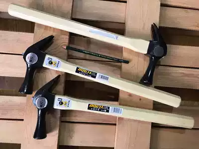 Japan imported hammer earth cow hammer DOGYU woodworking sheep horn hammer nail hammer Construction decoration household wooden handle hammer