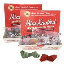 Beger teeth cleaning nutrition comprehensive dog snacks Dog molar bone mini knot bone 18g Beef and vegetables