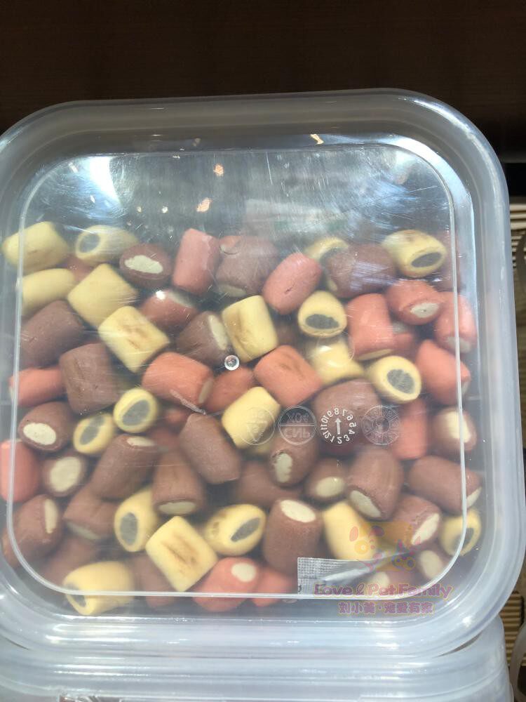 Собака закуски 荷兰小王国little kingdom珍宝装夹心饼干狗零食美毛补钙关节 1kg