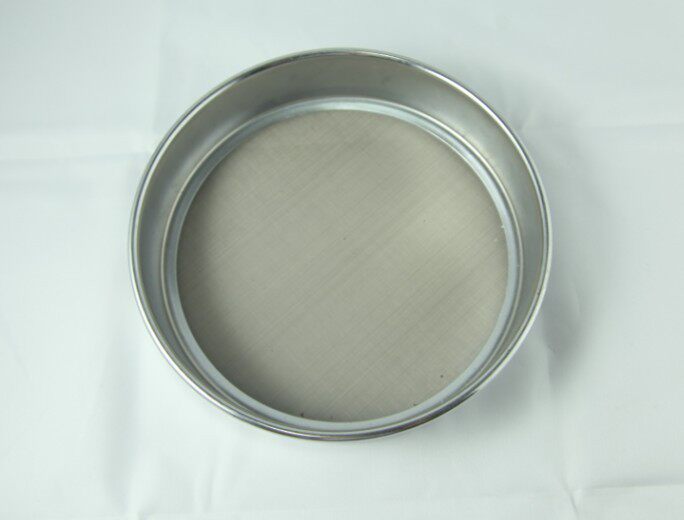 Laboratory used stainless steel double layer punching frame standard inspection sieve molecular sieve medicine classic screen filter screen